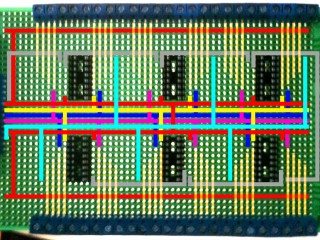 Shift resistor breakout board layout – 48 inputs!